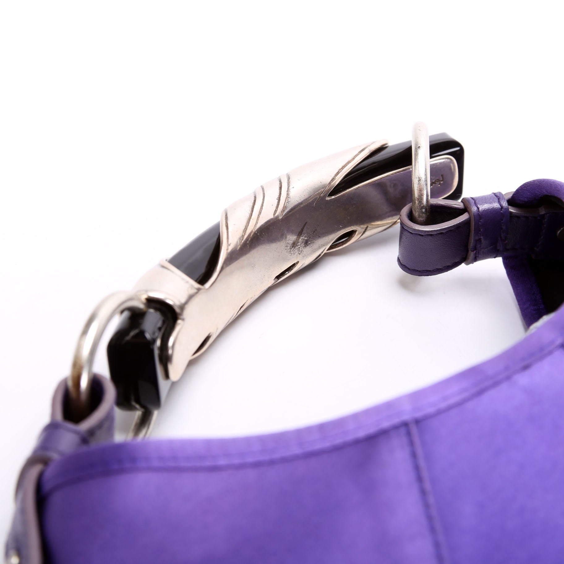 X Tom Ford Mombasa Satin Shoulder Vintage Purple