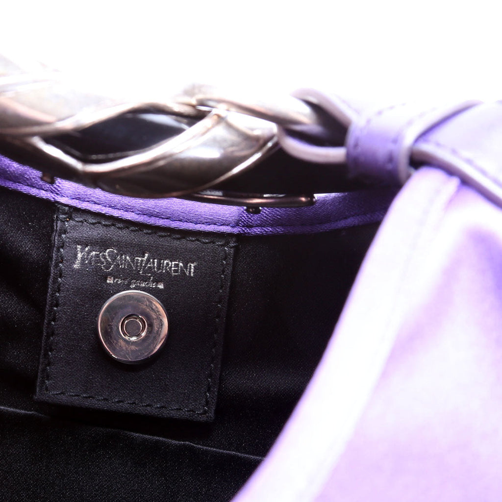 X Tom Ford Mombasa Satin Shoulder Vintage Purple