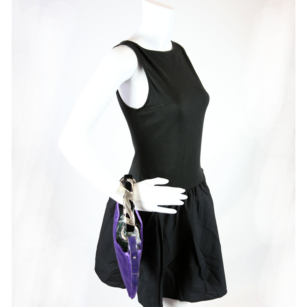 X Tom Ford Mombasa Satin Shoulder Vintage Purple