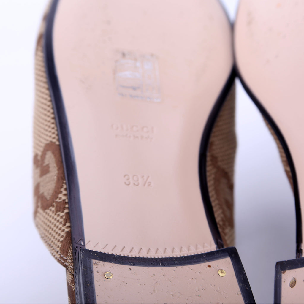 GG Maxi Princetown Mules Size 39.5