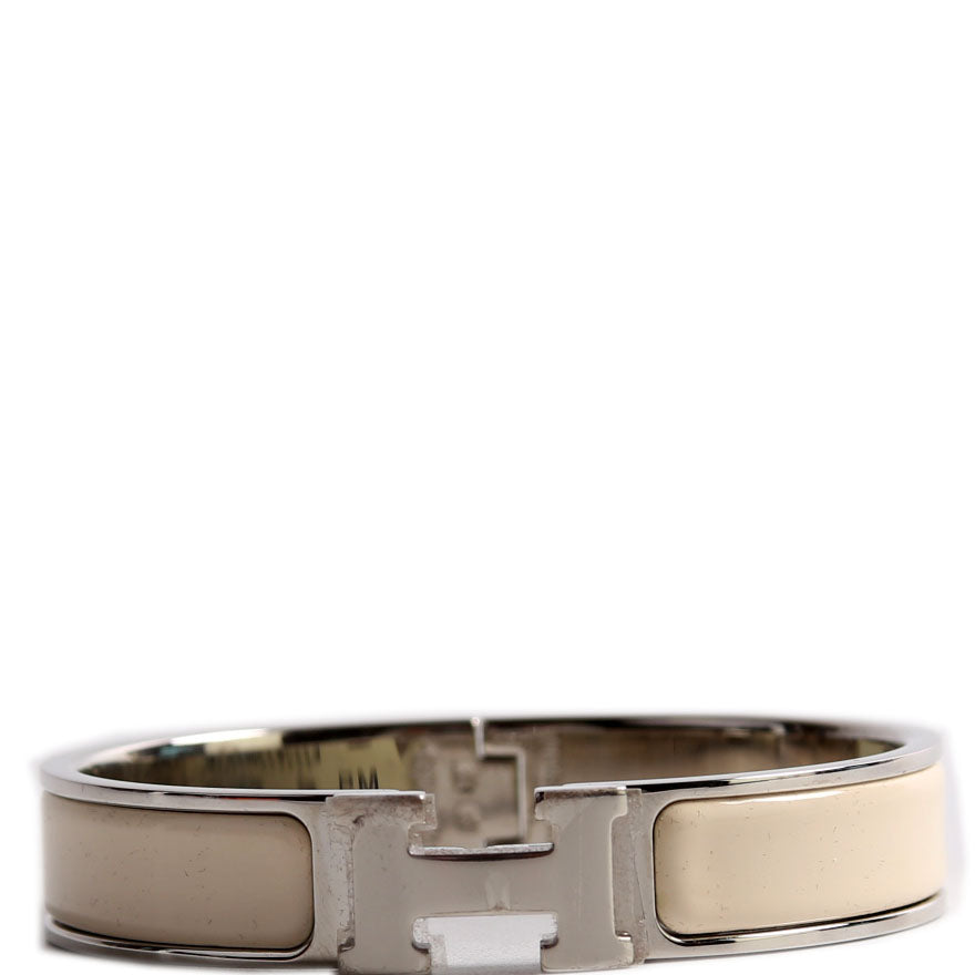 Clic Clac Narrow PM Beige/Silver