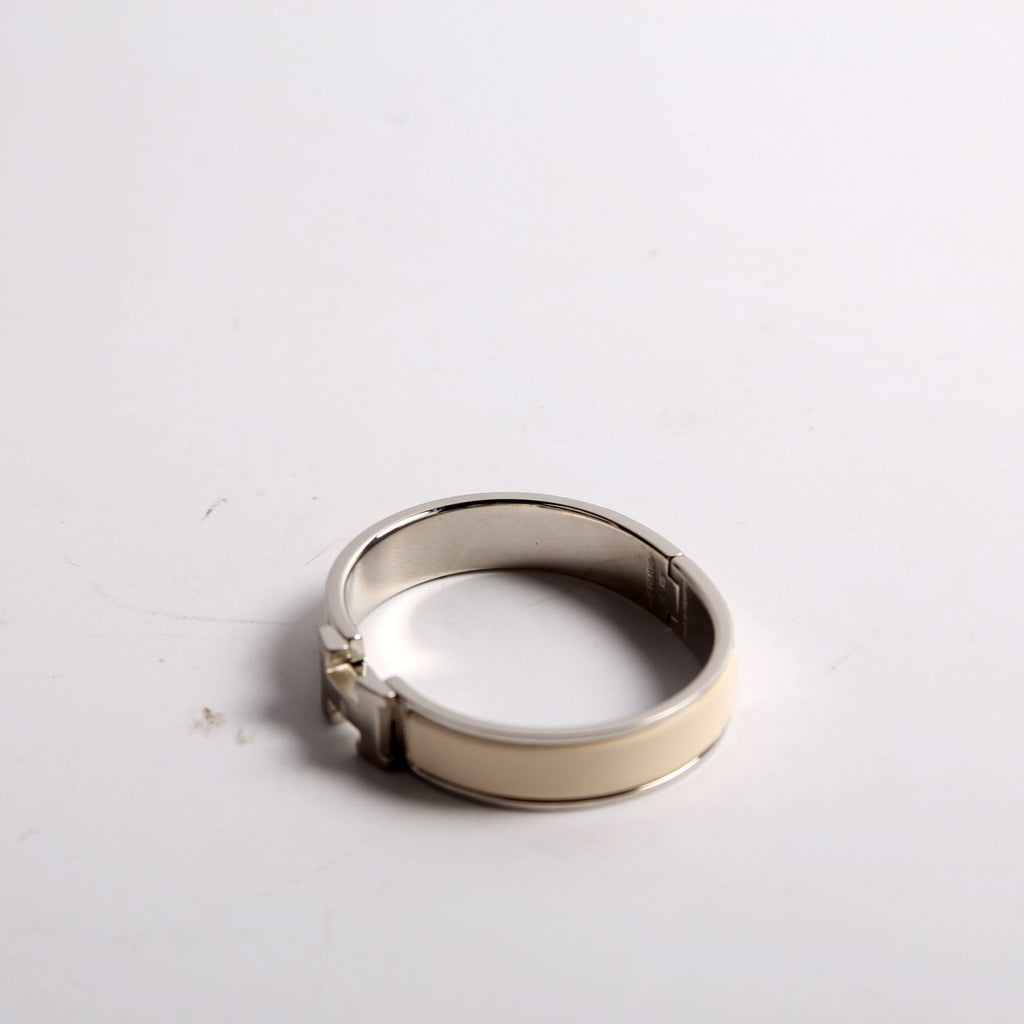 Clic Clac Narrow PM Beige/Silver