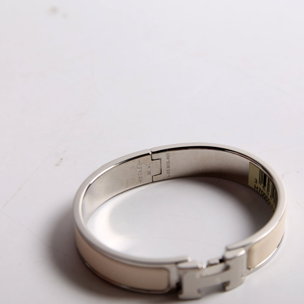 Clic Clac Narrow PM Beige/Silver
