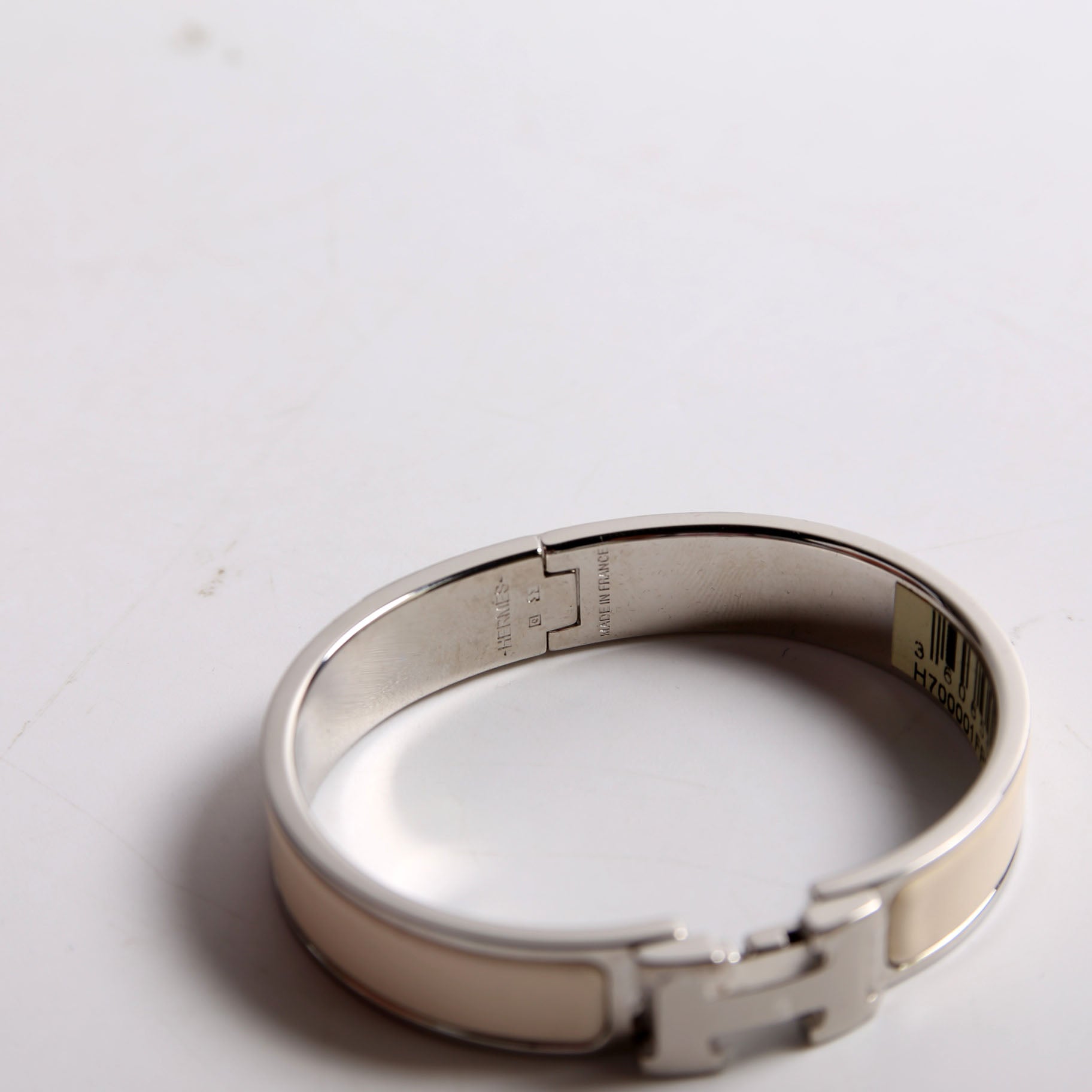 Clic Clac Narrow PM Beige/Silver
