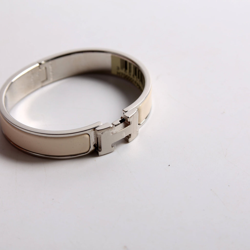 Clic Clac Narrow PM Beige/Silver