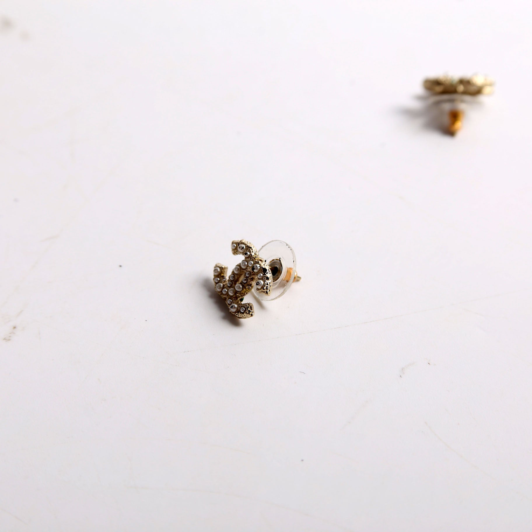 CC Faux Pearl Small Studs