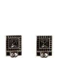 CC Crystal Square Studs