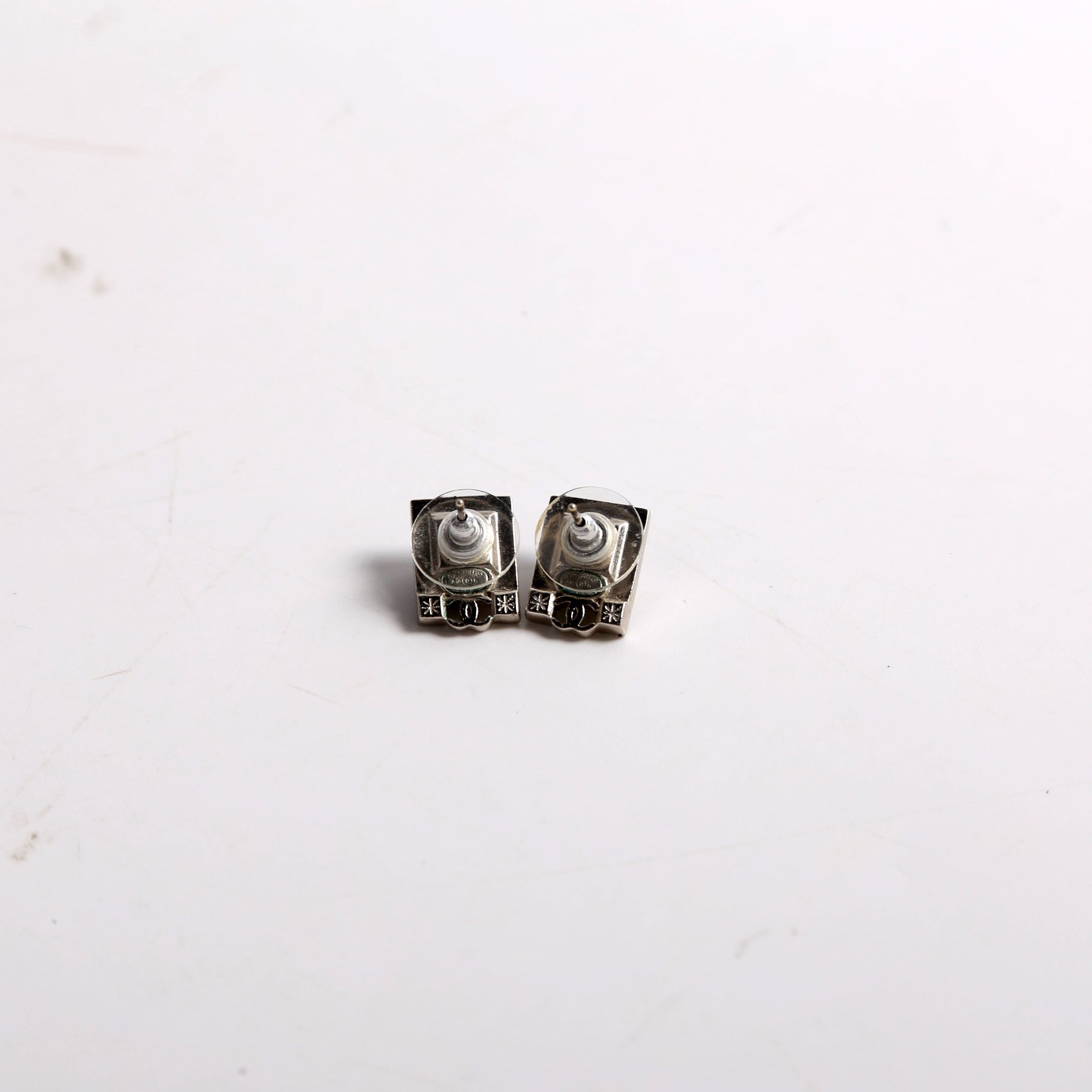 CC Crystal Square Studs