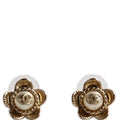 CC Faux Pearl Flower Studs