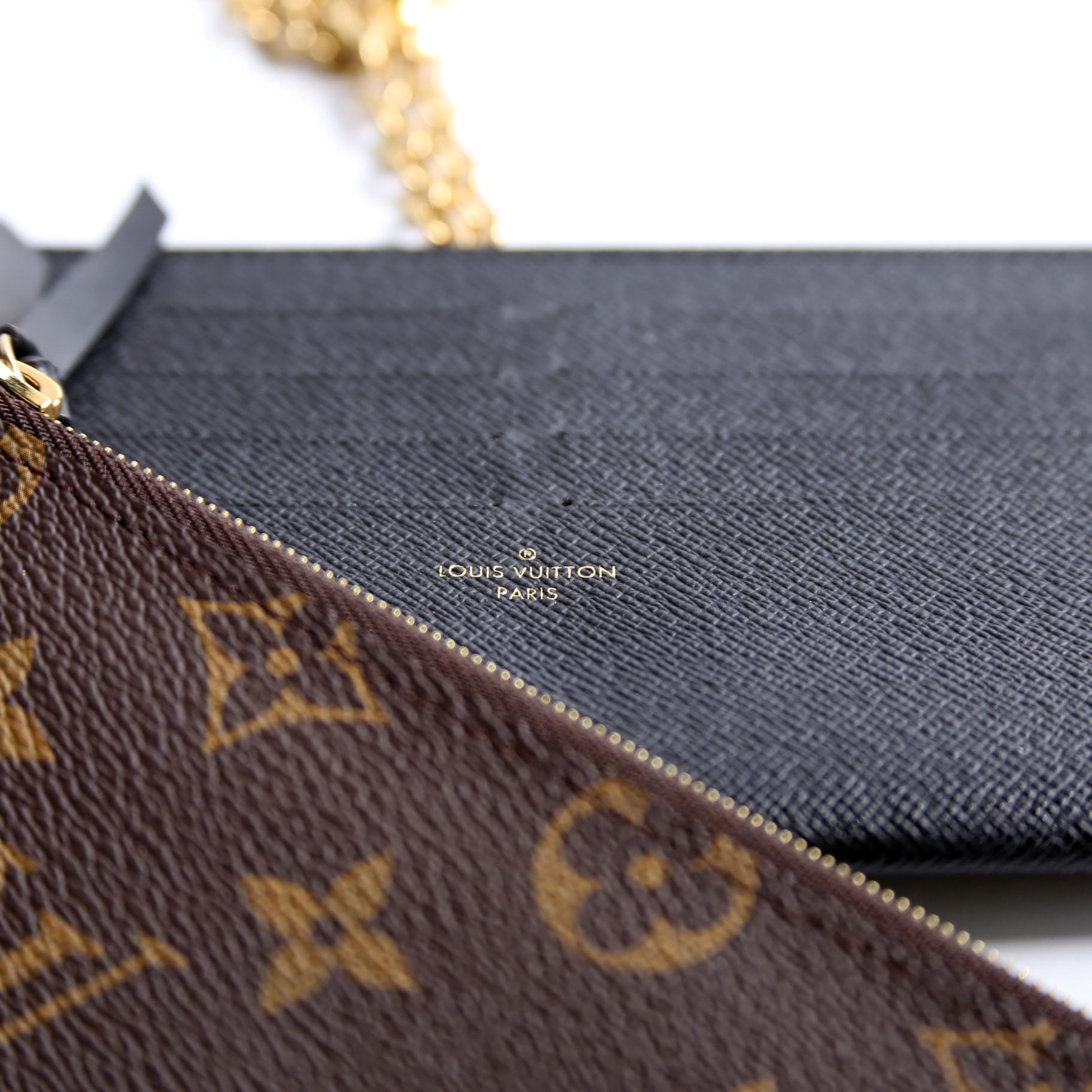 Pochette Felicie Monogram Patches
