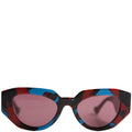 Gucci GG1421S GG Acetate Sunglasses Red/Blue