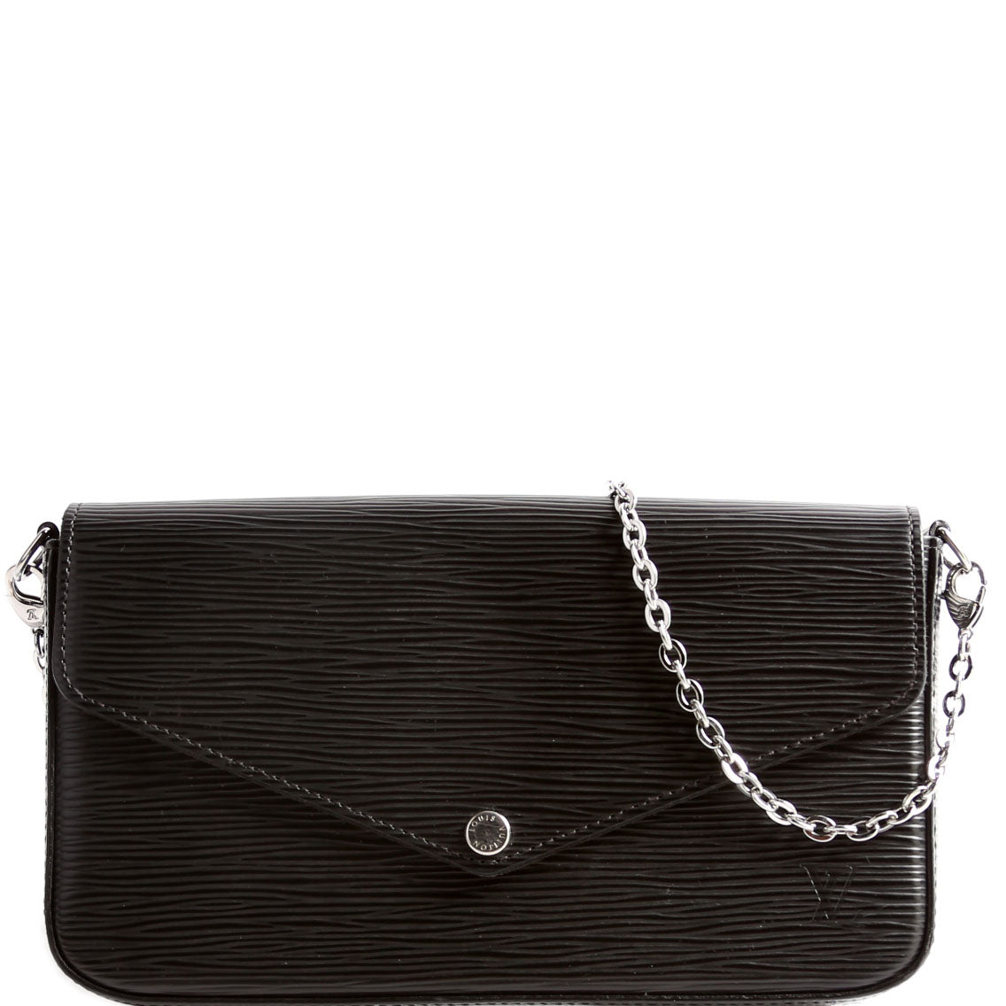 Pochette Felicie Epi Black