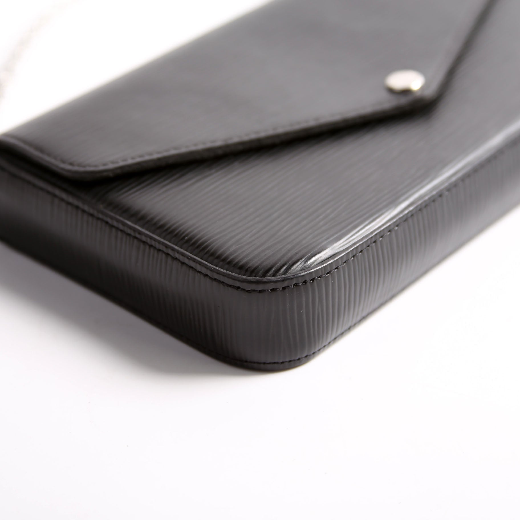 Pochette Felicie Epi Black