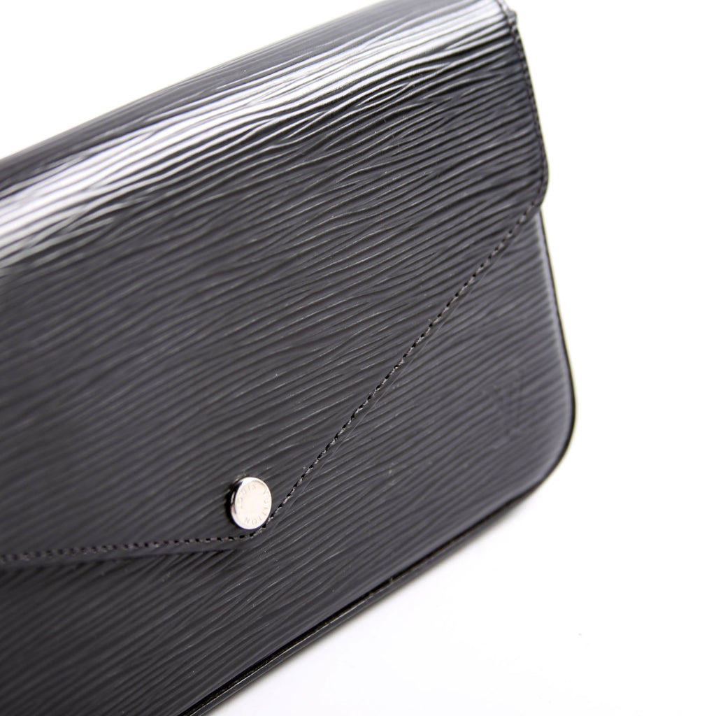 Pochette Felicie Epi Black