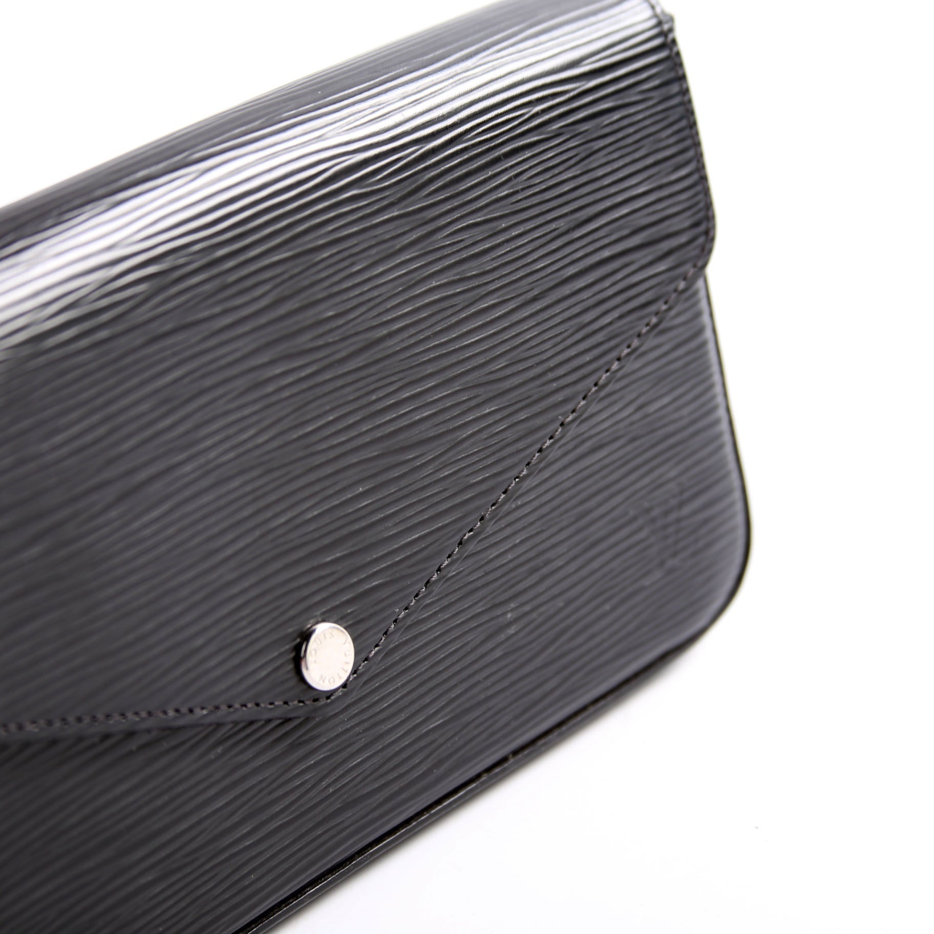 Pochette Felicie Epi Black