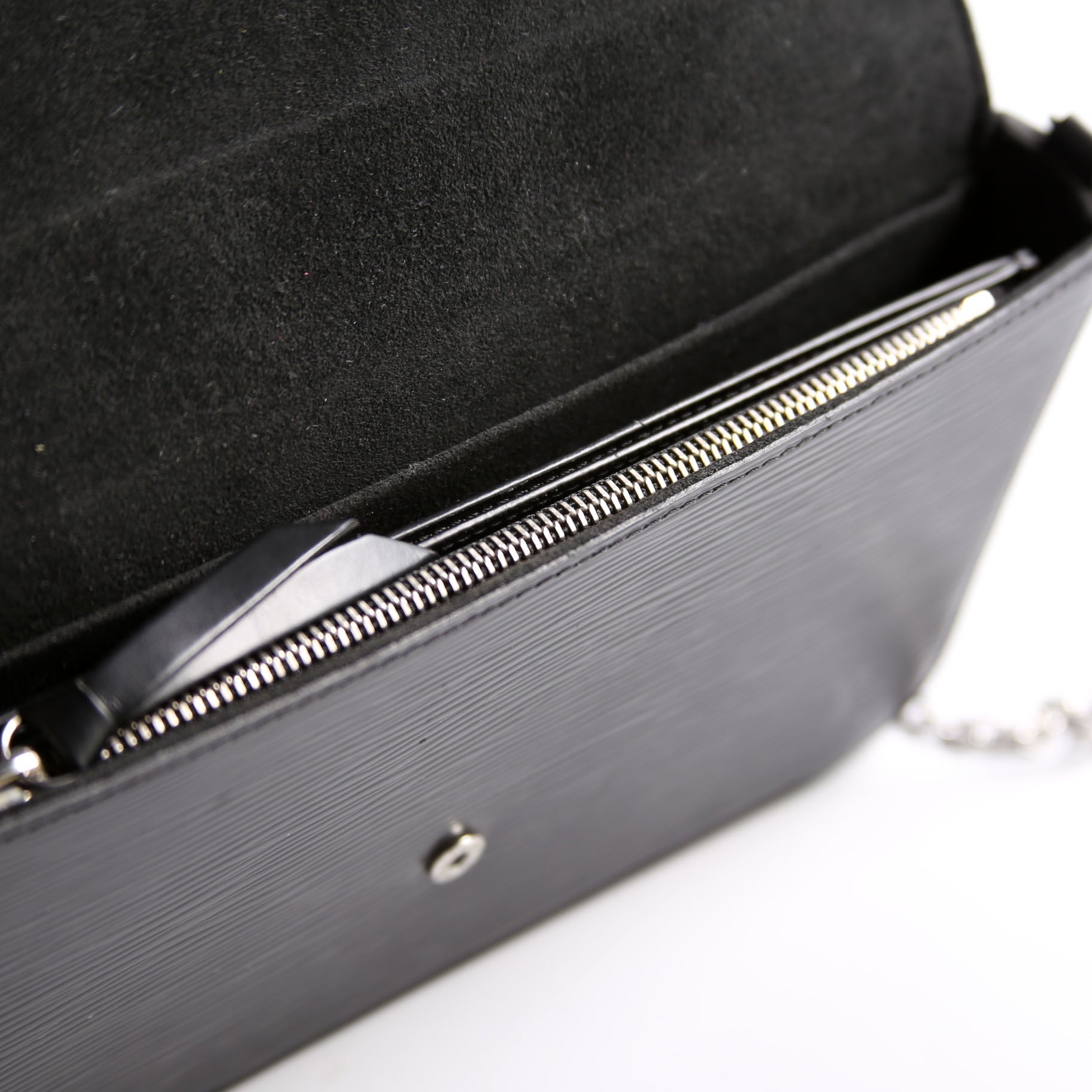 Pochette Felicie Epi Black