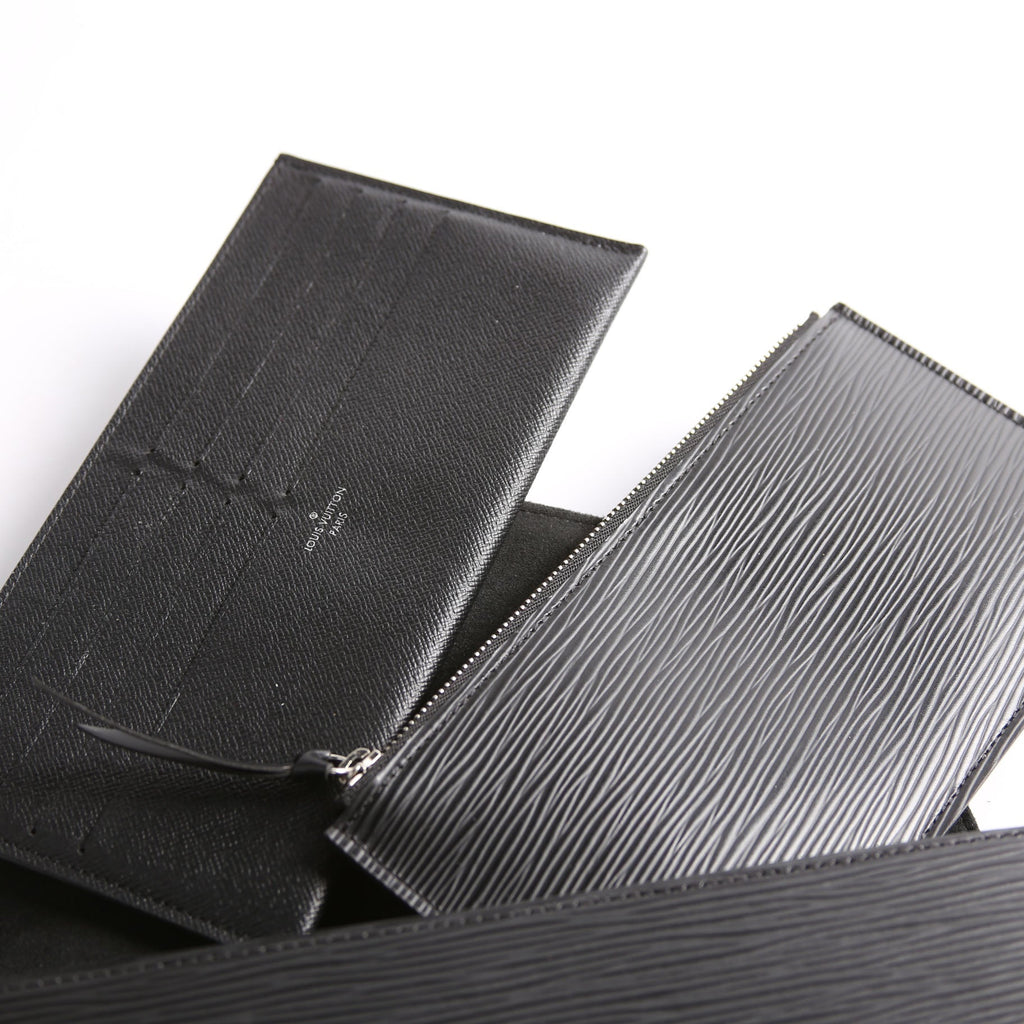 Pochette Felicie Epi Black