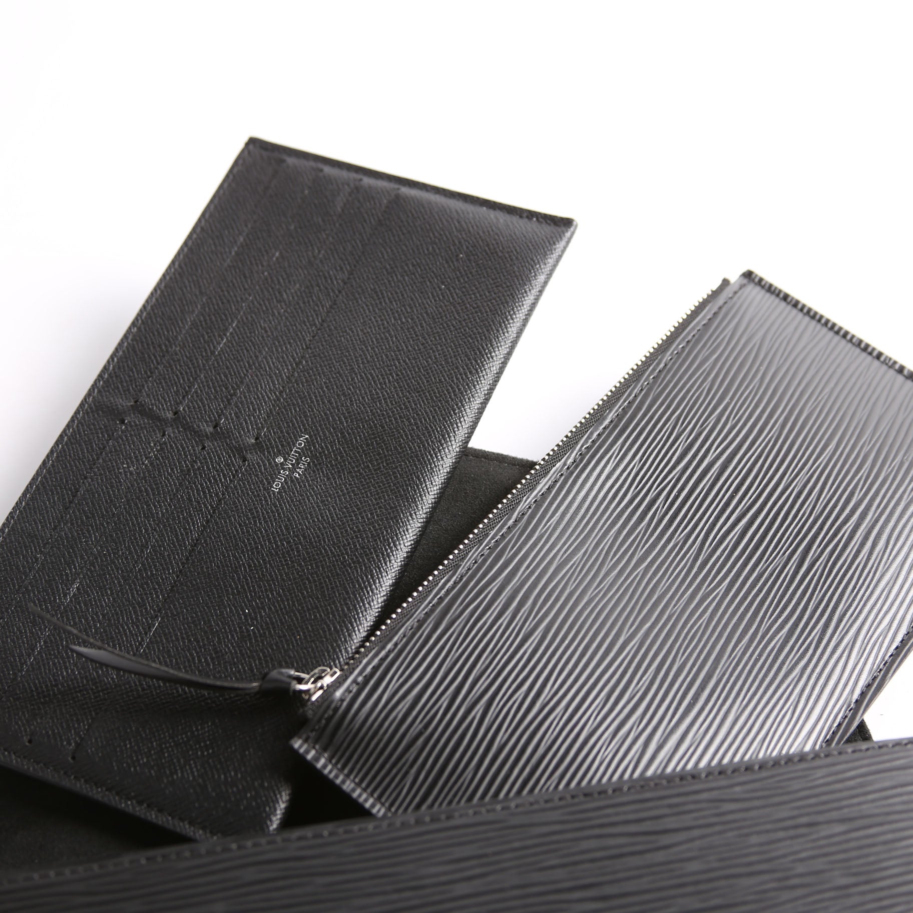 Pochette Felicie Epi Black