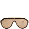 FF M0039/G/S Fabulous Shield Sunglasses Brown/White