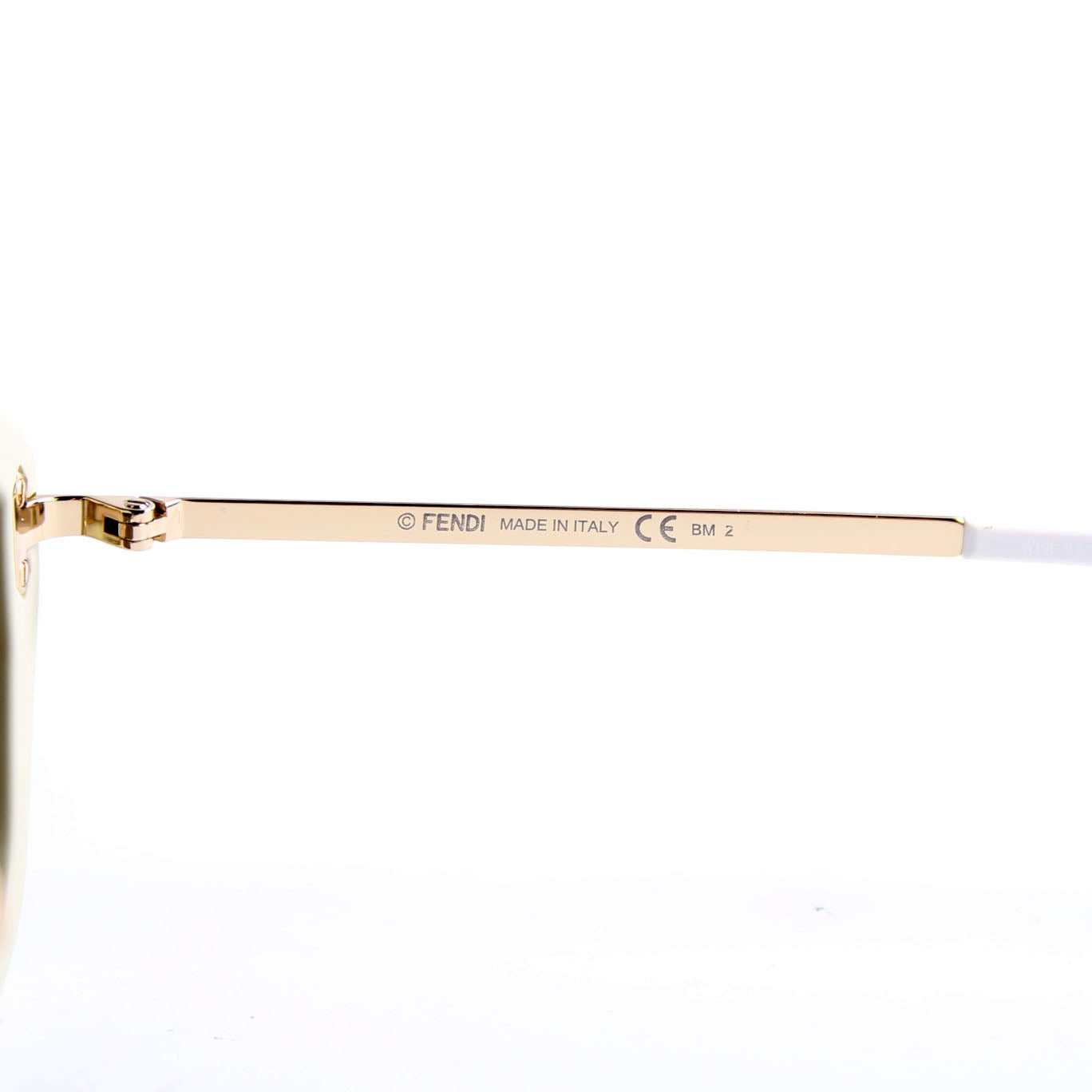 FF M0039/G/S Fabulous Shield Sunglasses Brown/White