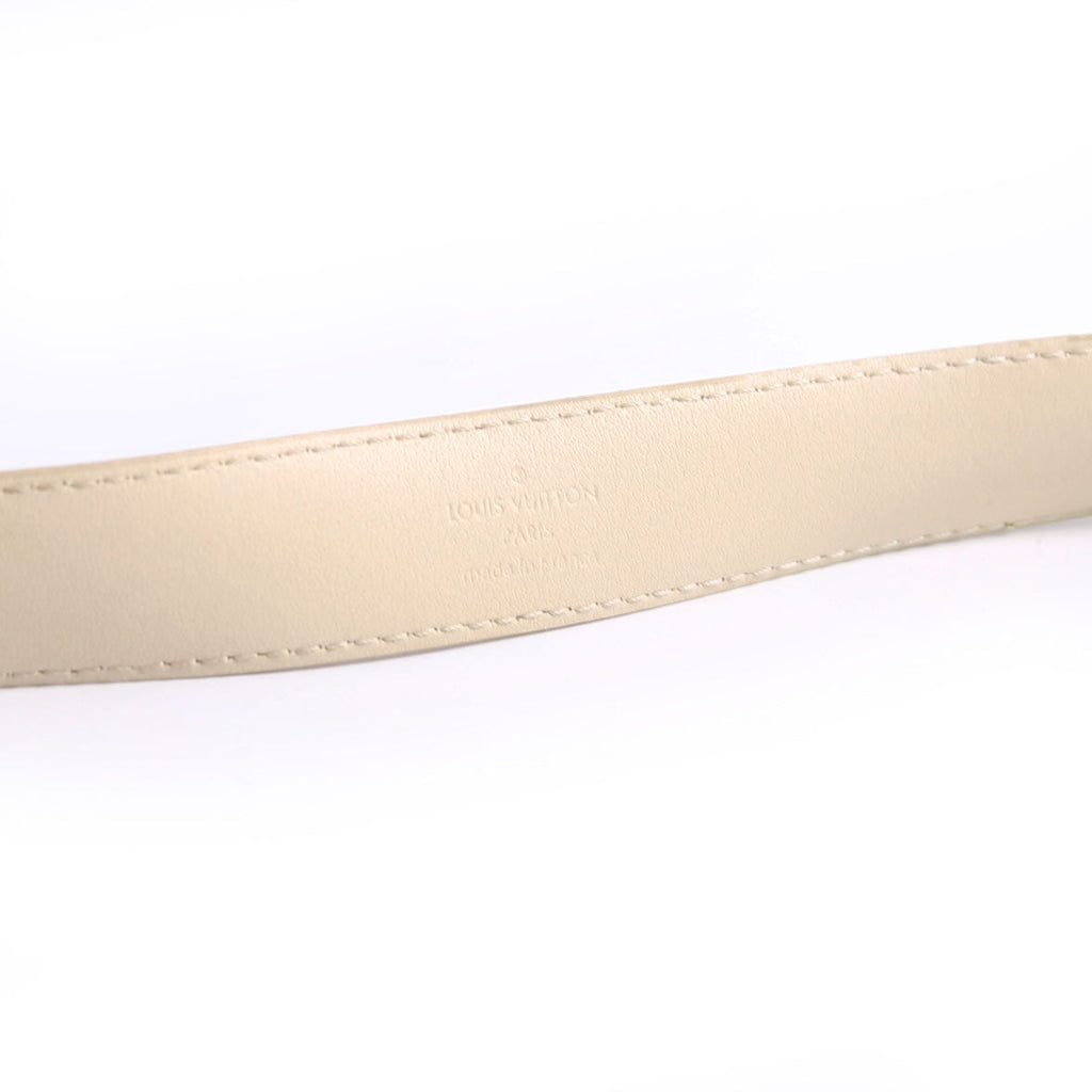 Initiales 25MM Damier Azur Belt Size 80/32