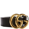 406831 GG Marmont Belt Size 85/34 Black