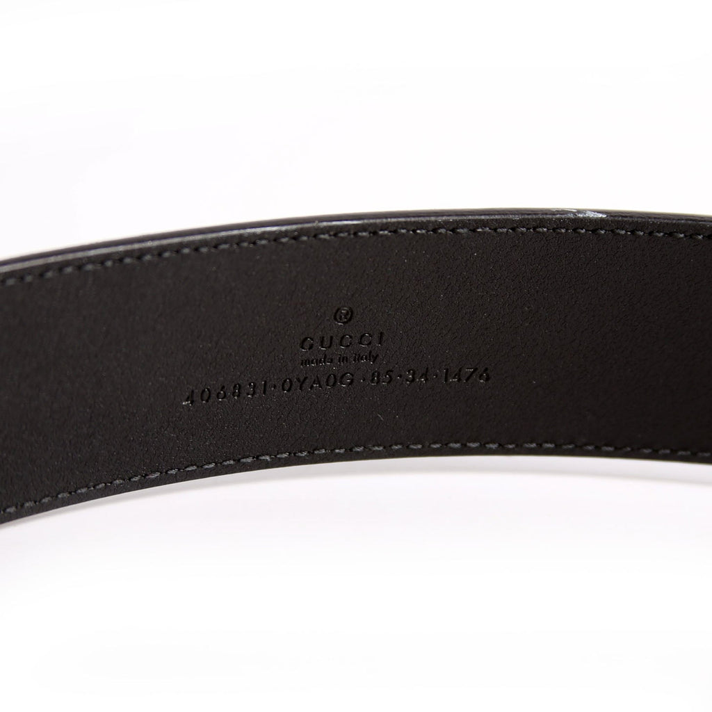 406831 GG Marmont Belt Size 85/34 Black