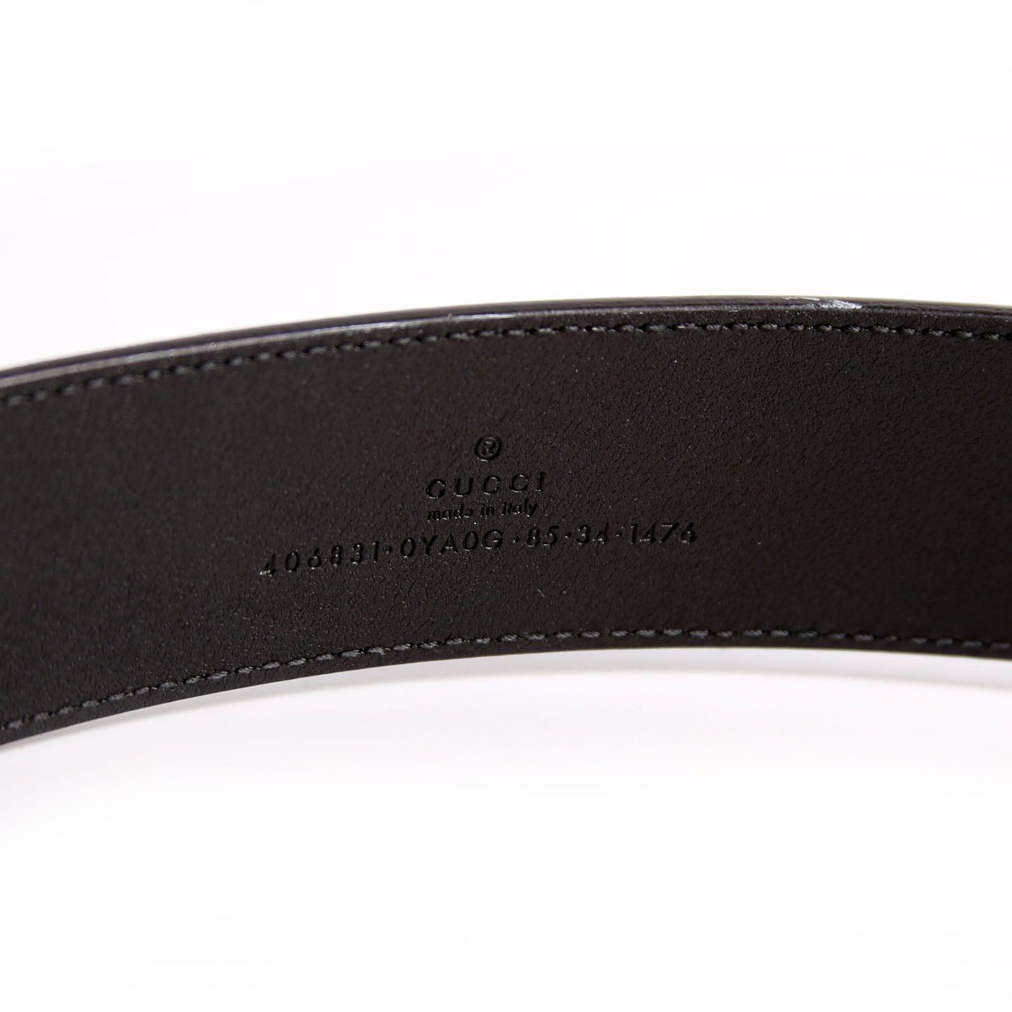 406831 GG Marmont Belt Size 85/34 Black
