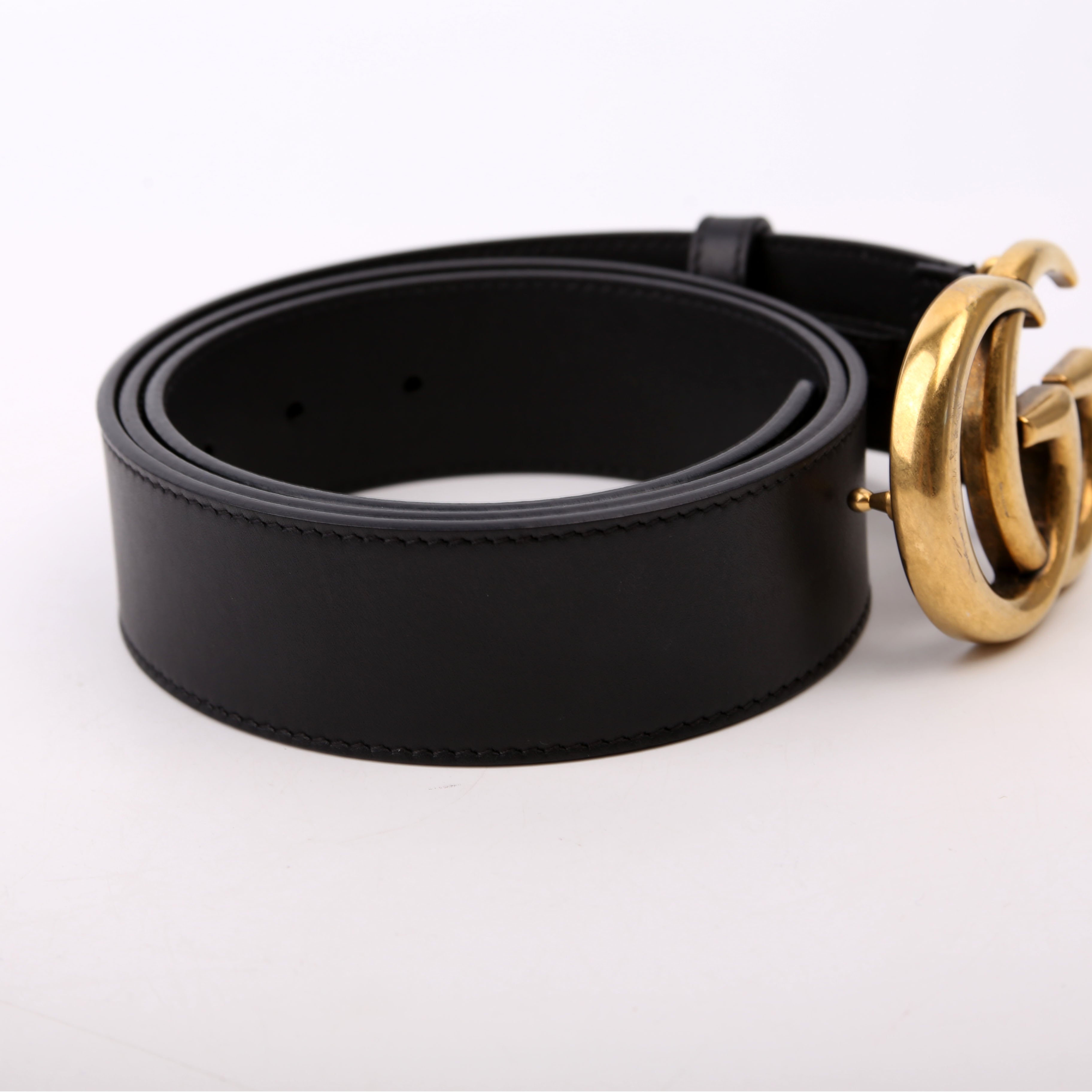 400593 Marmont GG Leather Belt Size 100/40