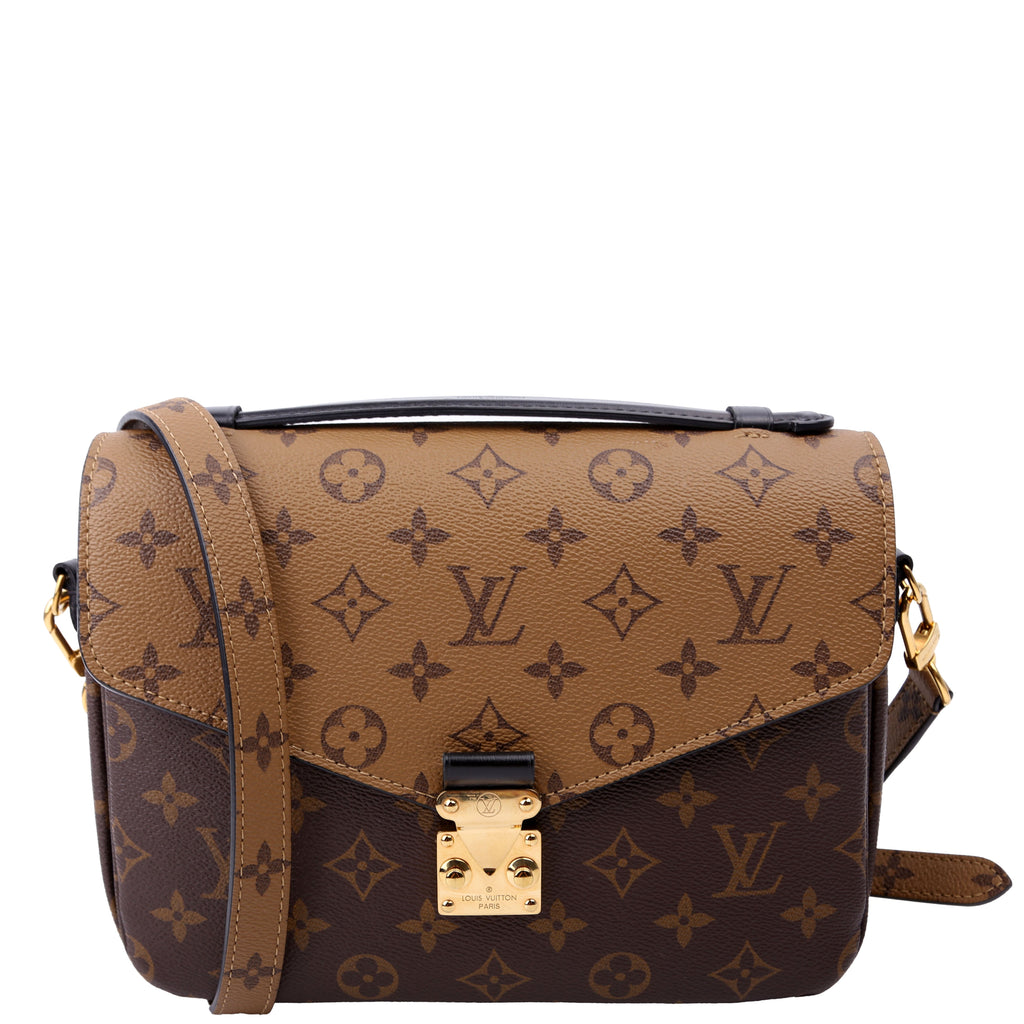 Pochette Metis Reverse Monogram Black