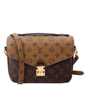 Pochette Metis Reverse Monogram Black