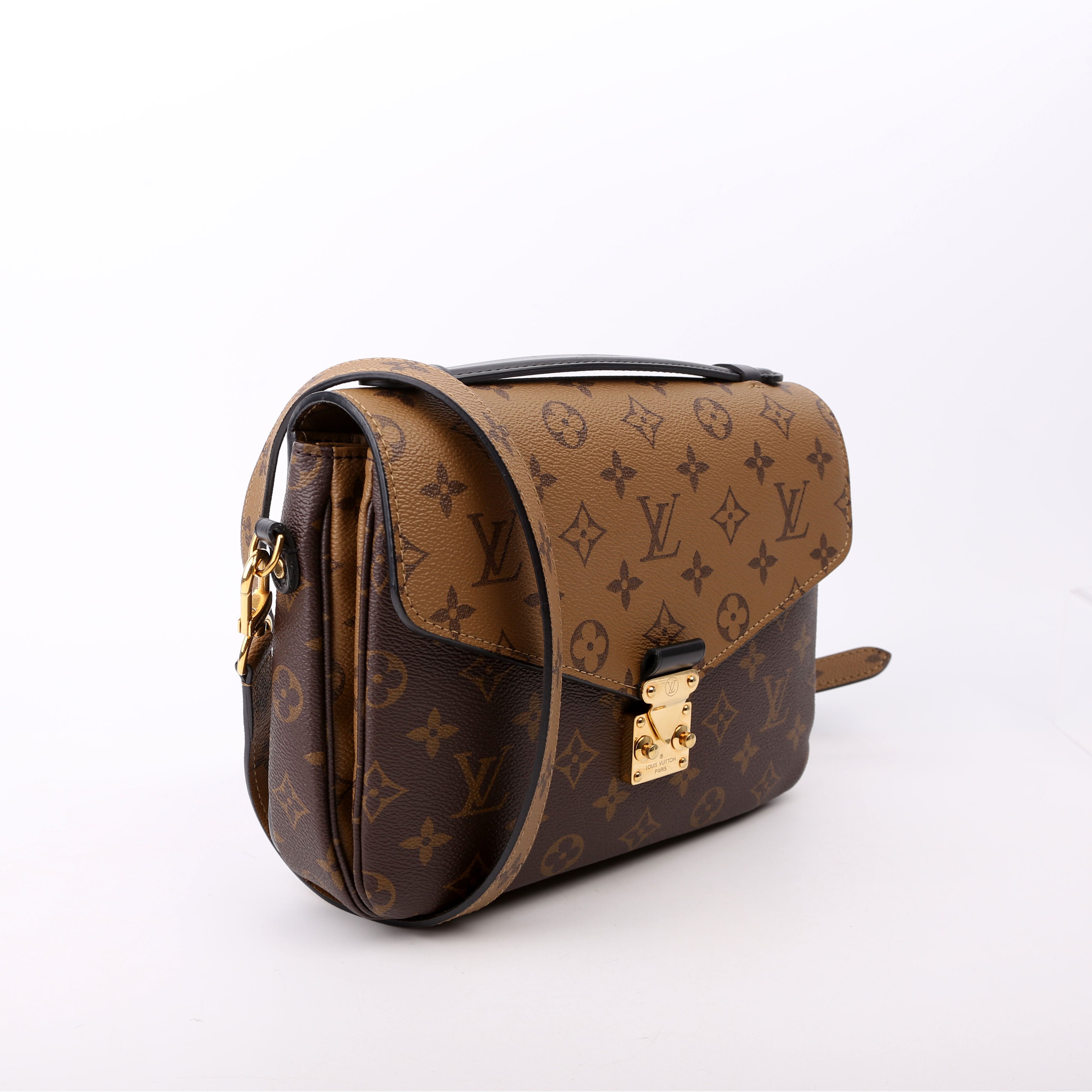 Pochette Metis Reverse Monogram Black