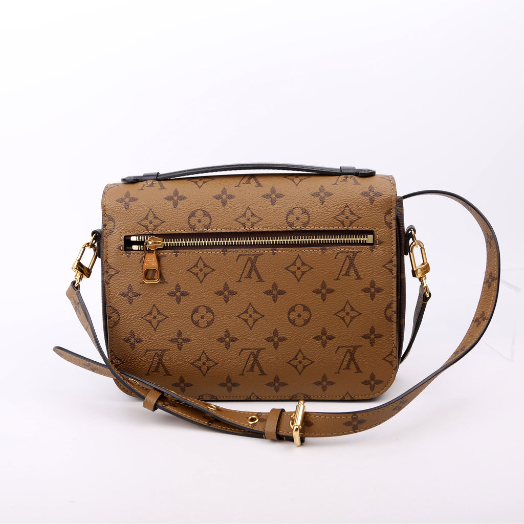 Pochette Metis Reverse Monogram Black