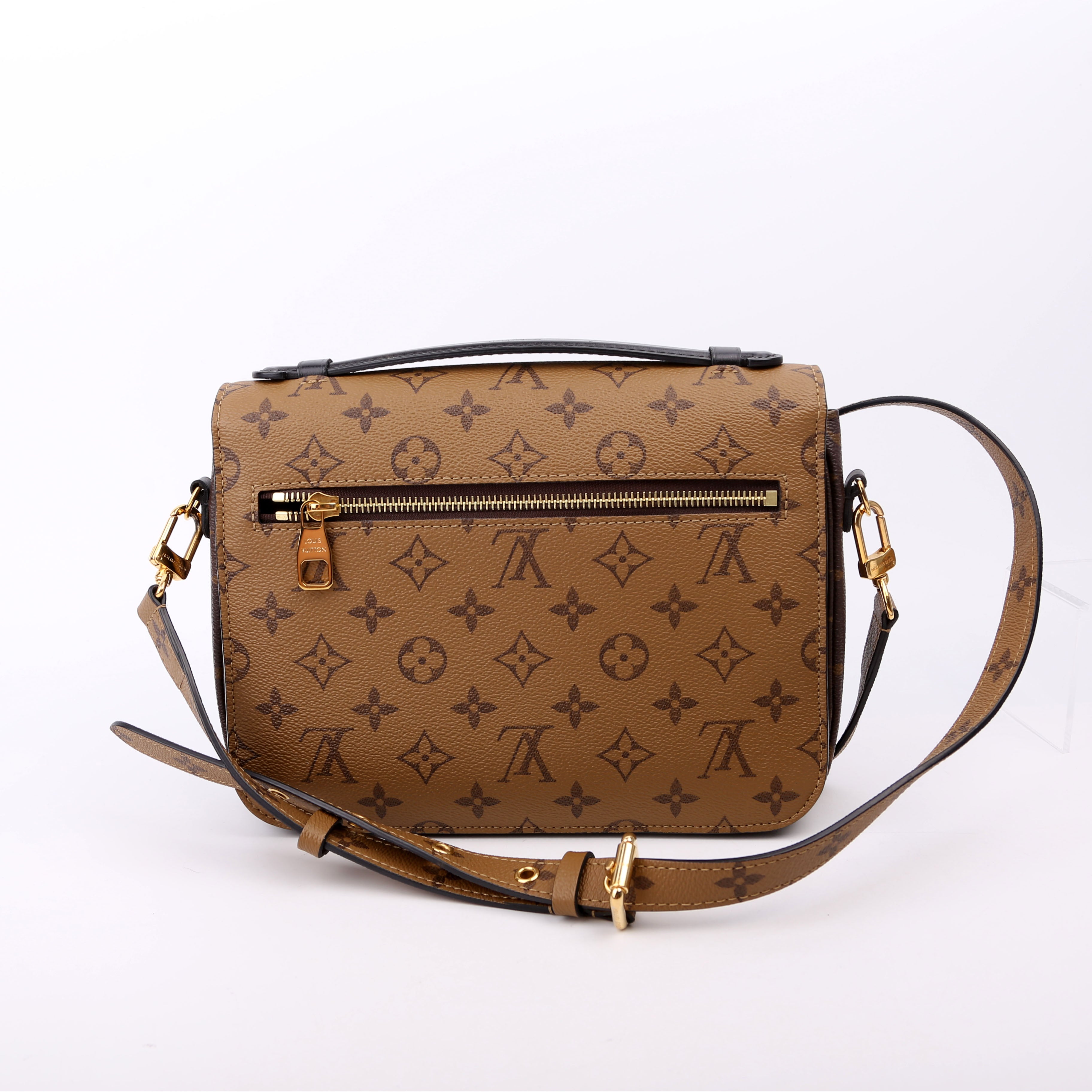Pochette Metis Reverse Monogram Black