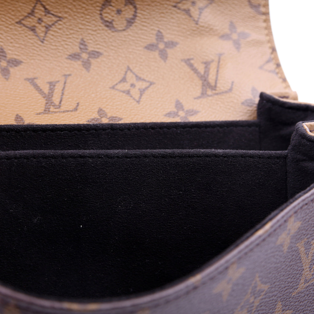 Pochette Metis Reverse Monogram Black