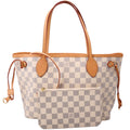 Neverfull with Wallet PM Damier Azur