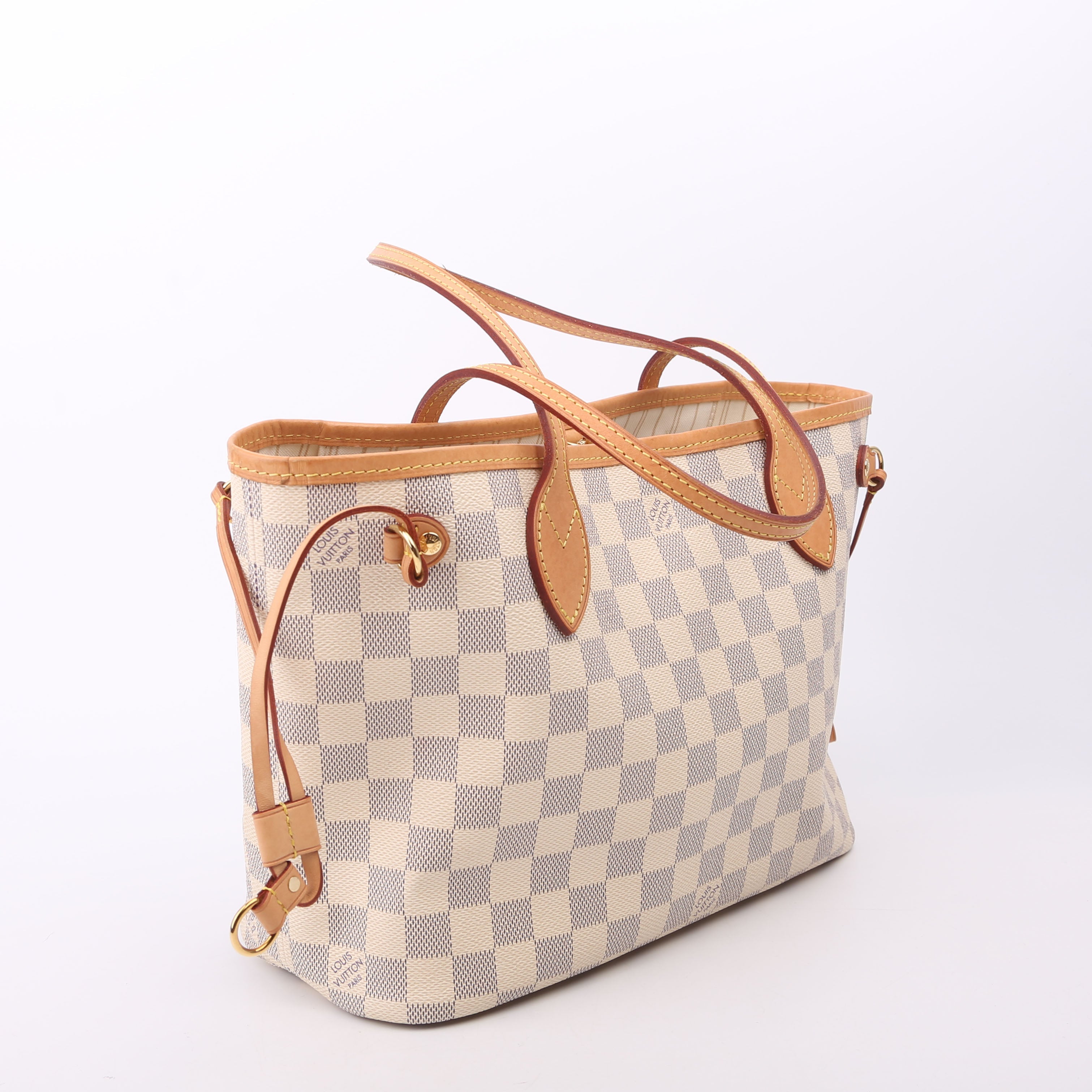 Neverfull with Wallet PM Damier Azur
