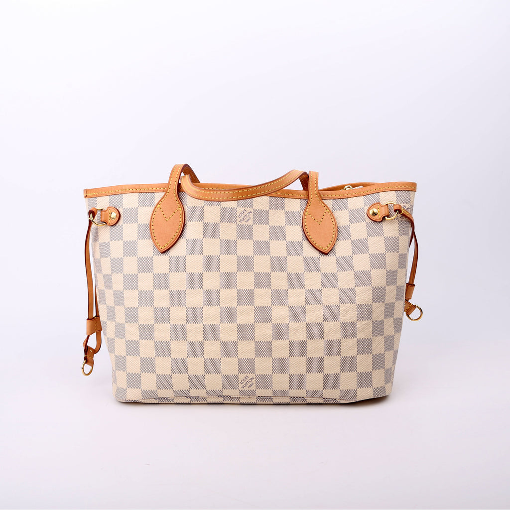 Neverfull with Wallet PM Damier Azur