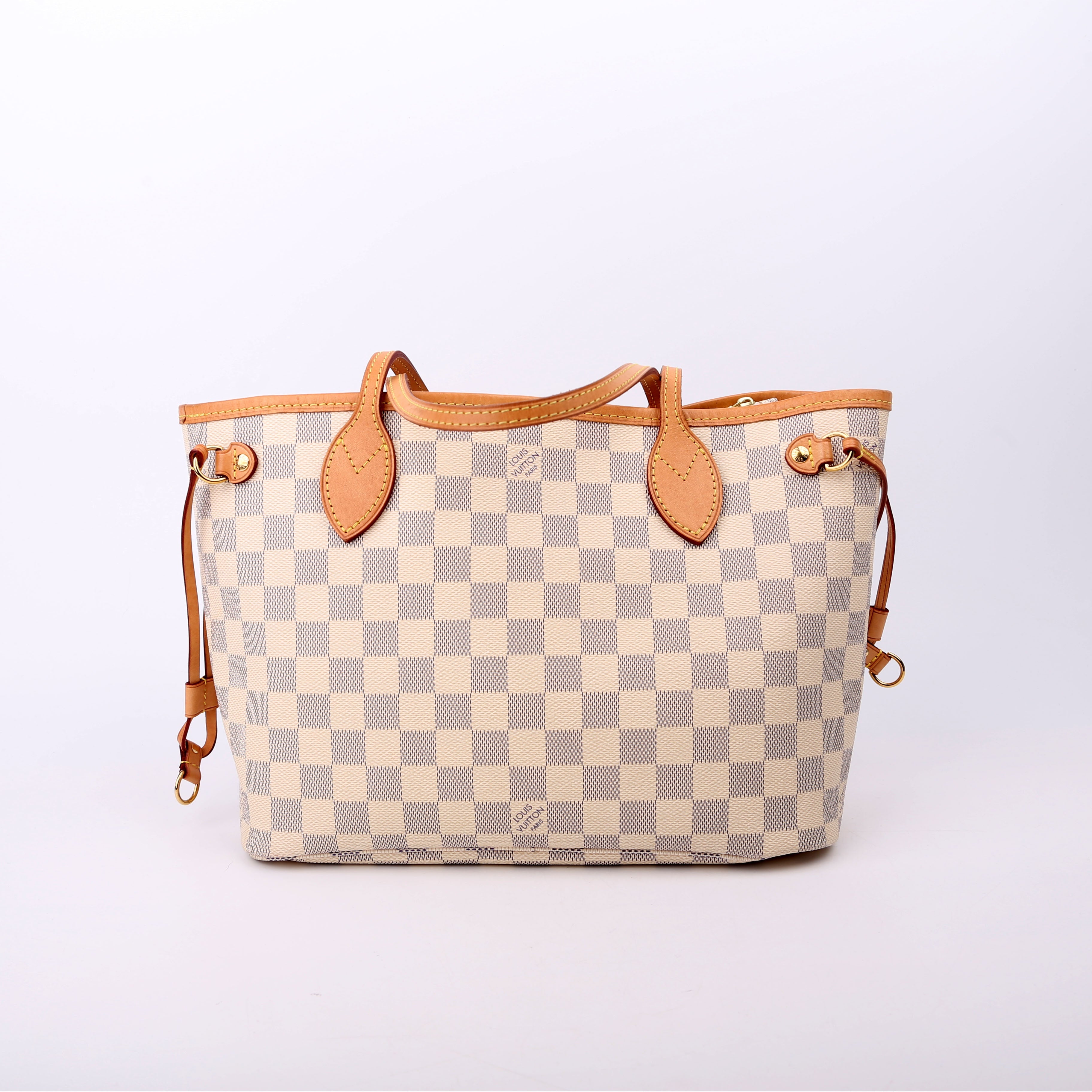 Neverfull with Wallet PM Damier Azur
