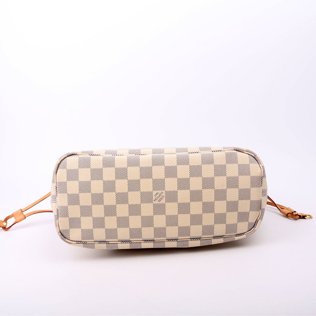 Neverfull with Wallet PM Damier Azur