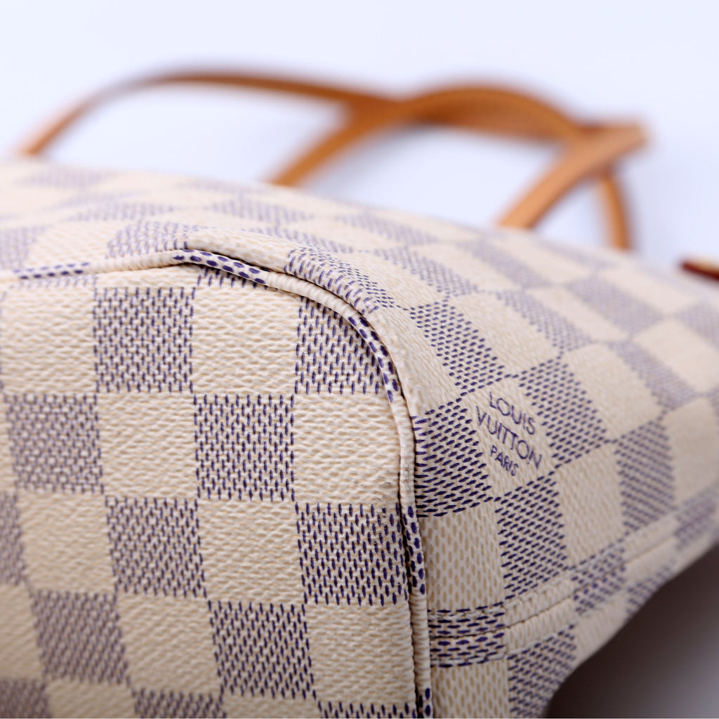 Neverfull with Wallet PM Damier Azur