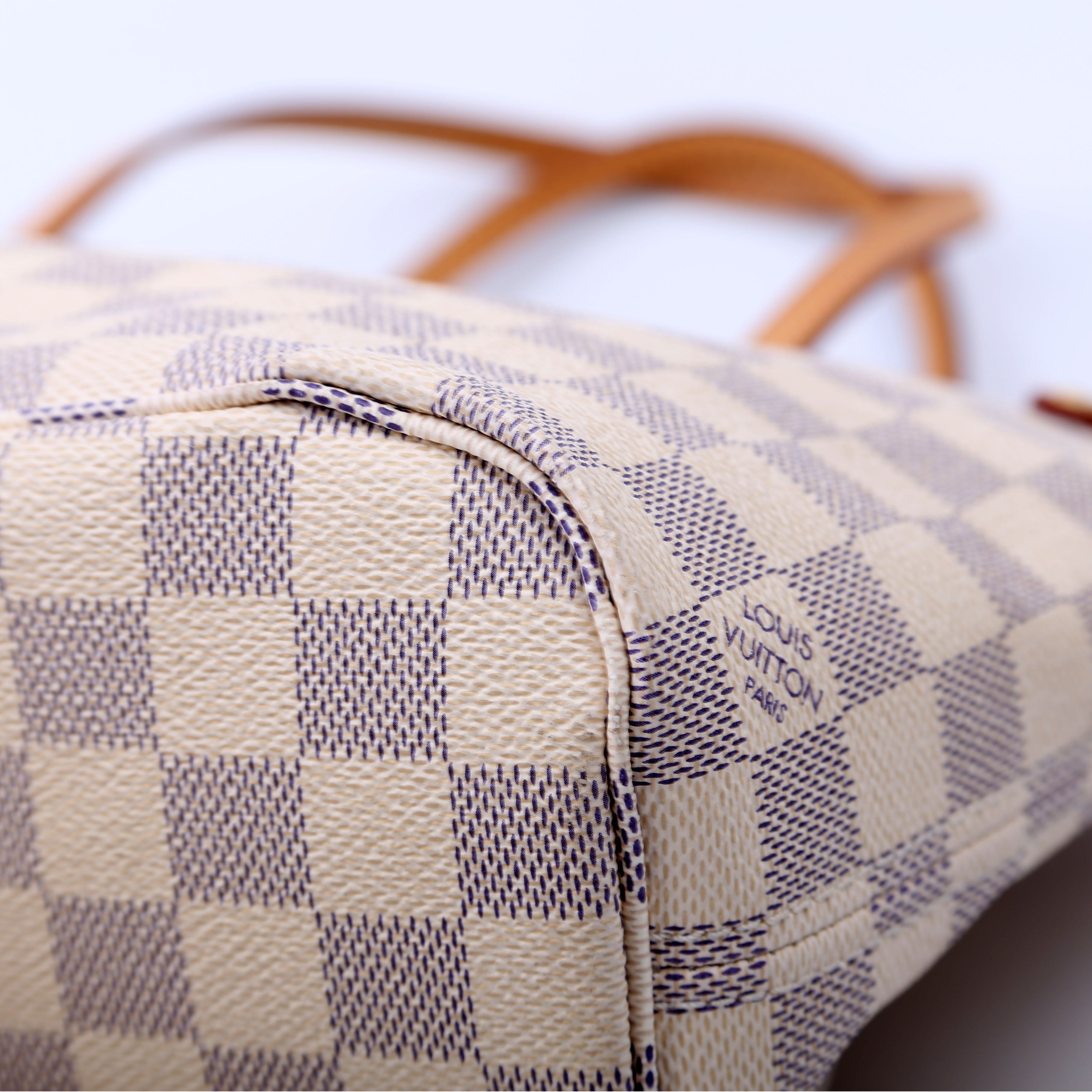 Neverfull with Wallet PM Damier Azur
