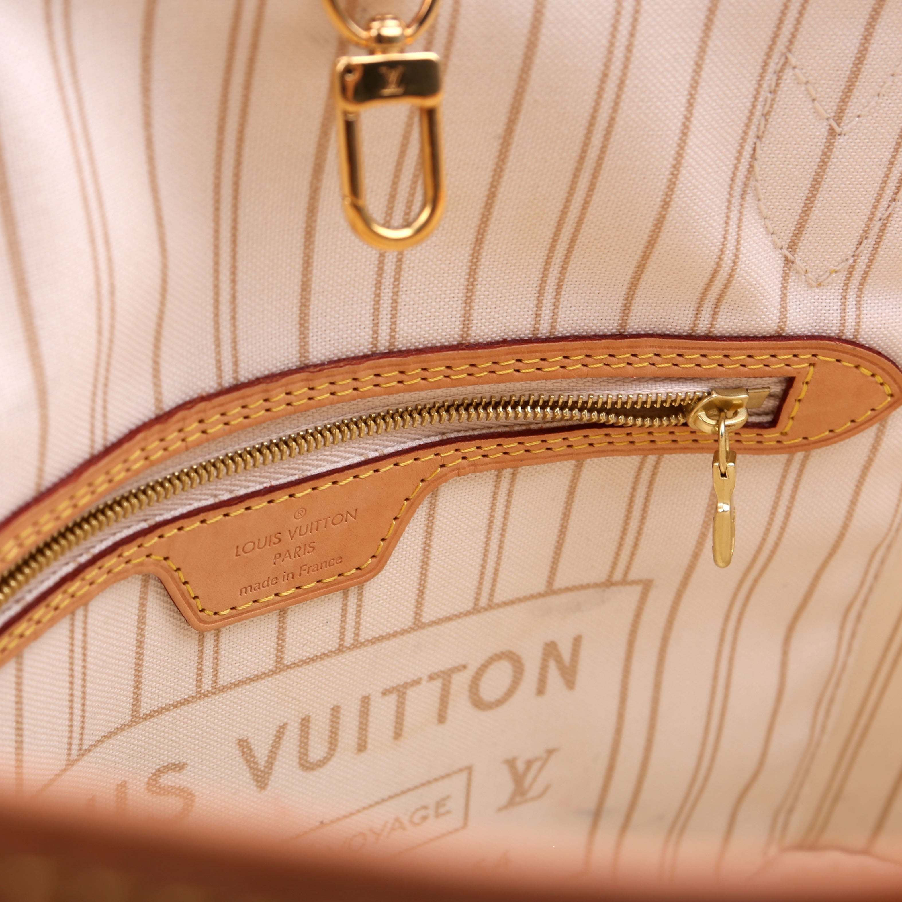 Neverfull with Wallet PM Damier Azur