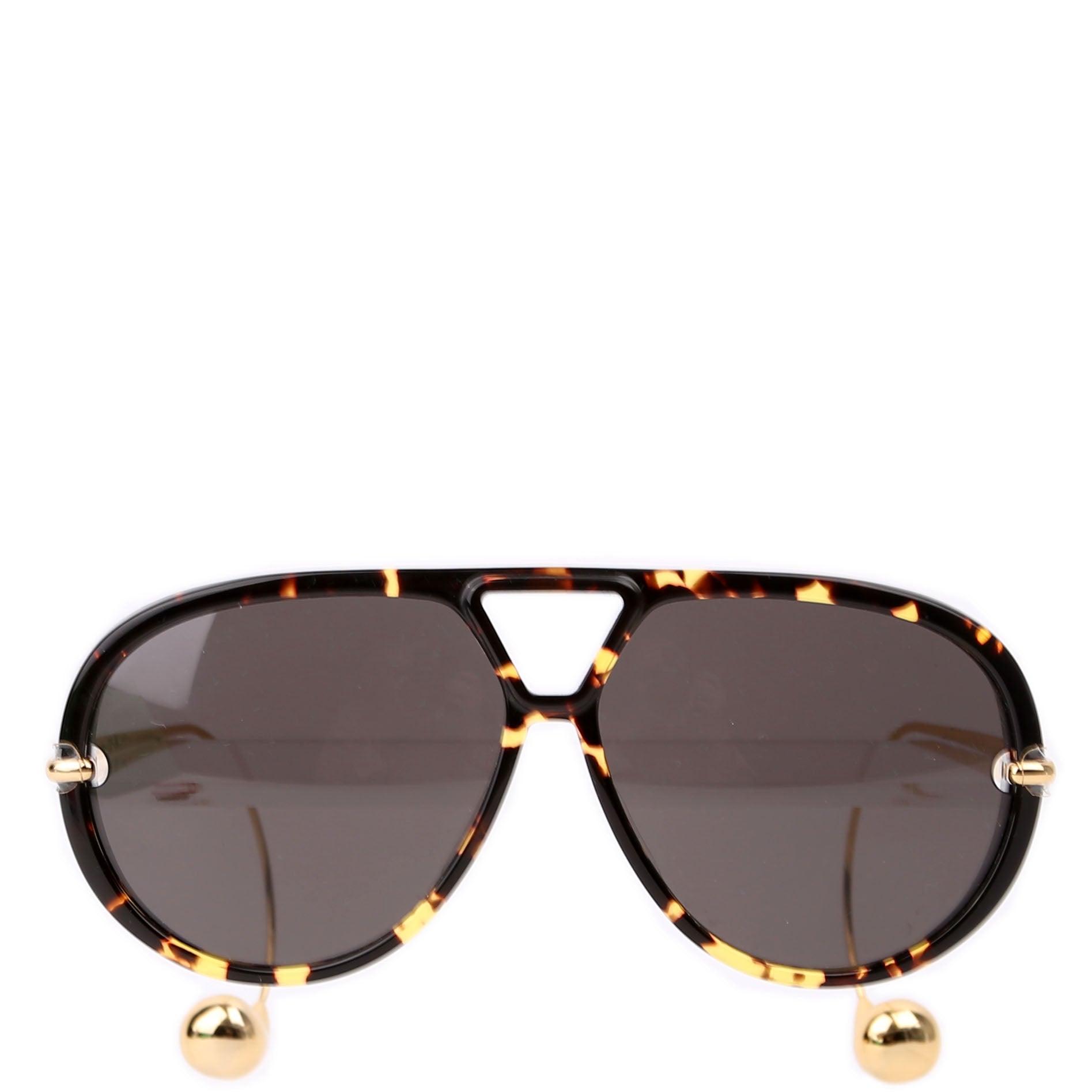 DV1273S Drop Aviator Sunglasses Brown/Gold