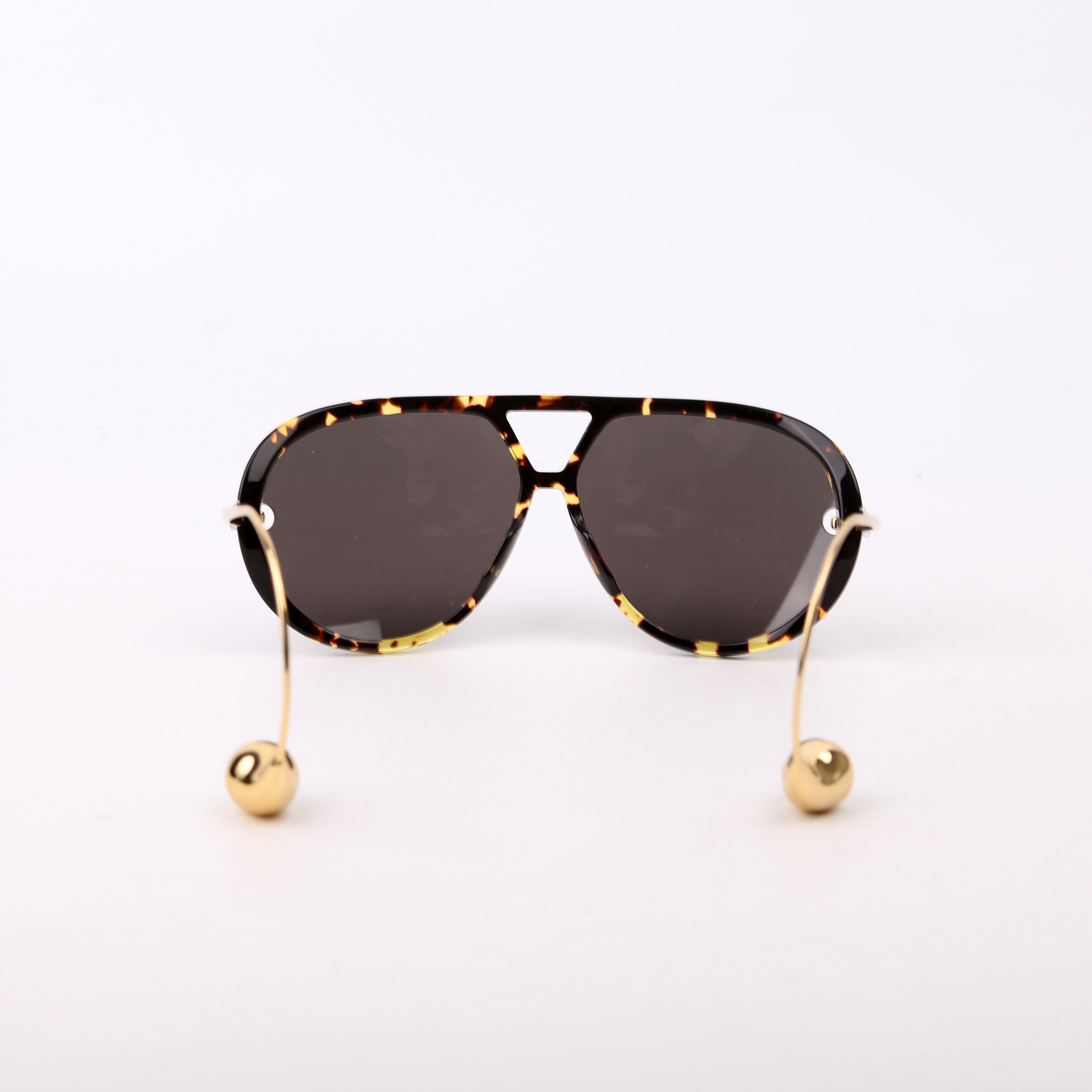 DV1273S Drop Aviator Sunglasses Brown/Gold