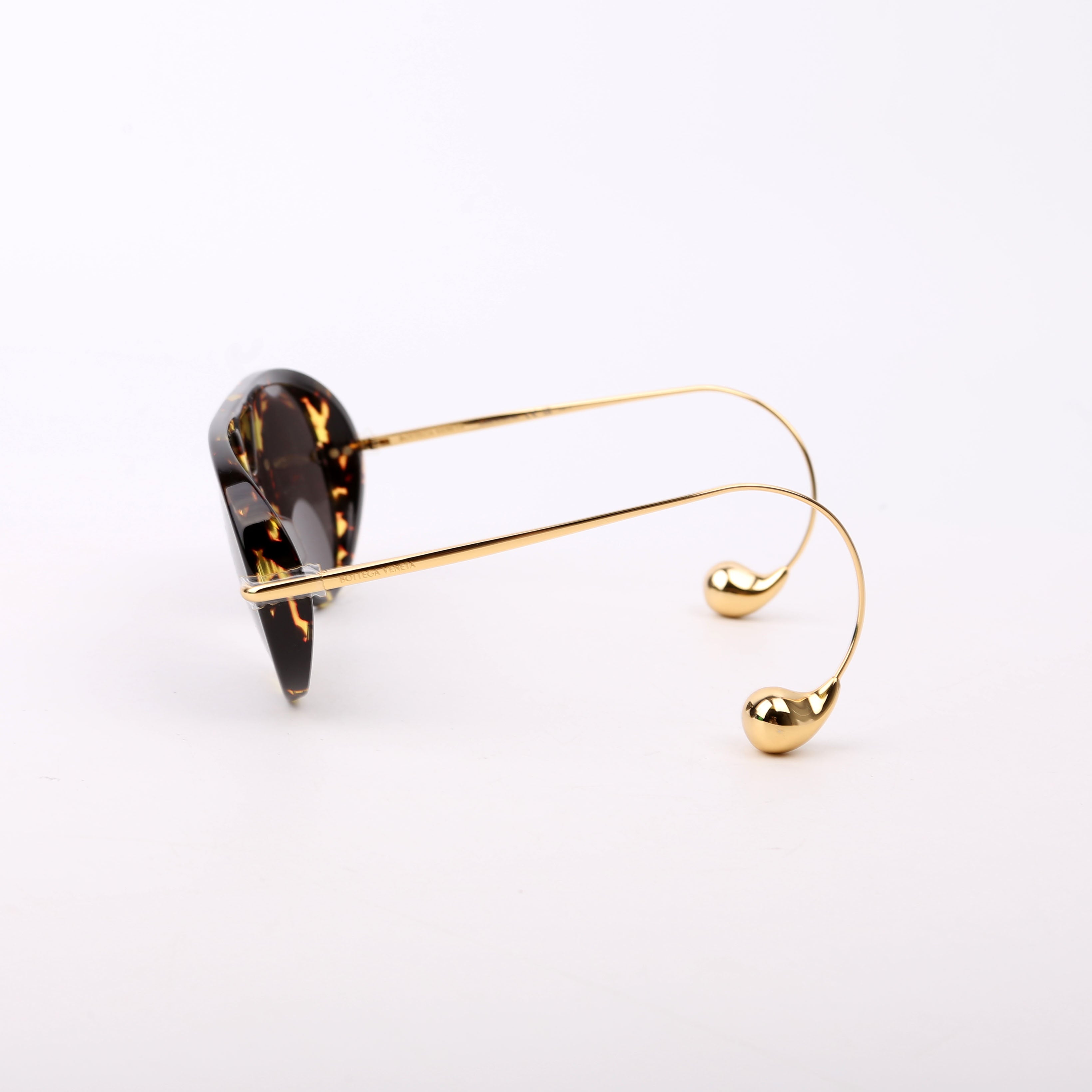 DV1273S Drop Aviator Sunglasses Brown/Gold