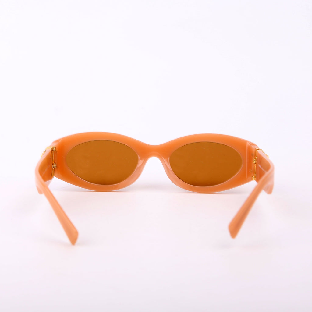 SMU11W Oval Sunglasses Peach