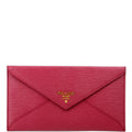 Vitello Move Envelope Wallet Pink