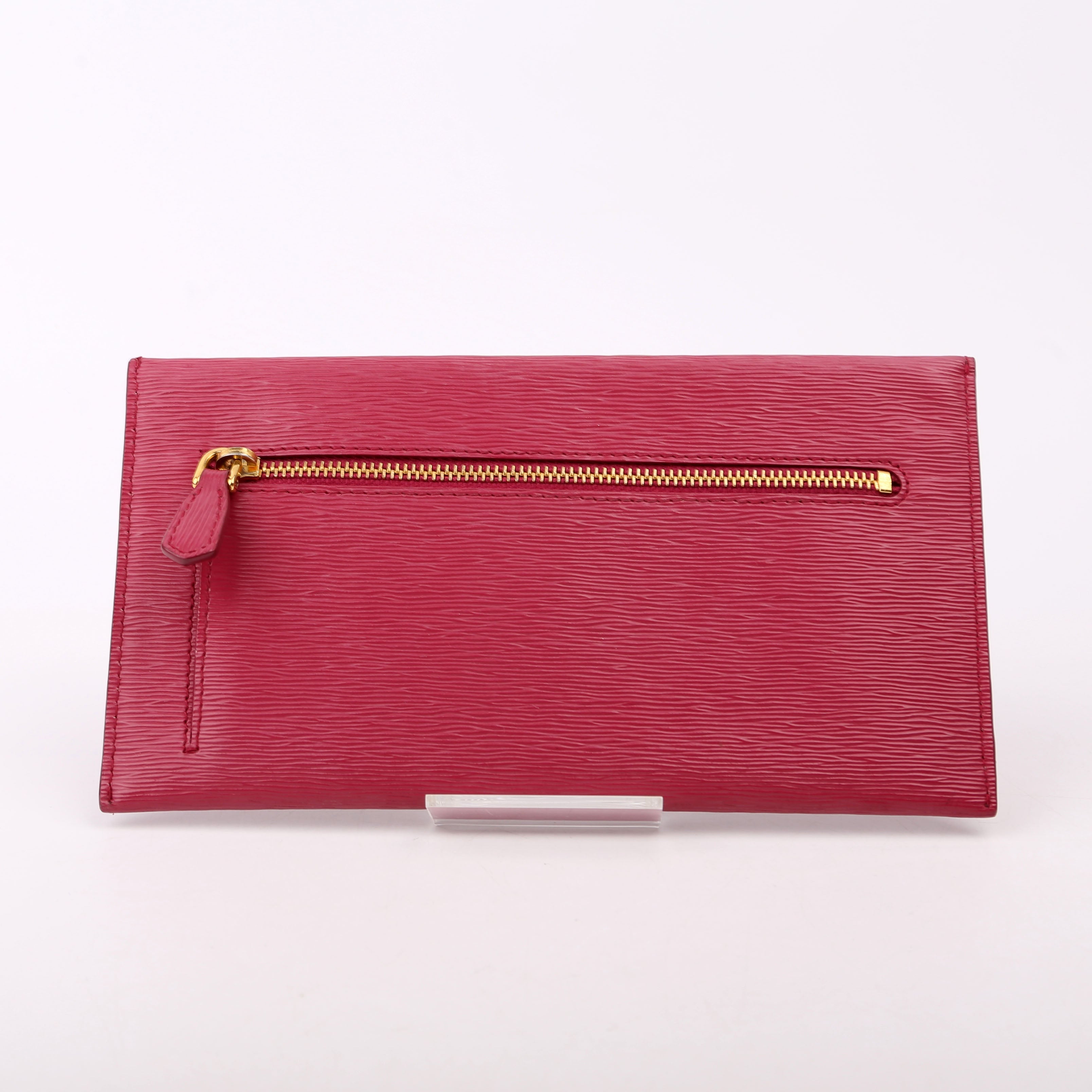Vitello Move Envelope Wallet Pink