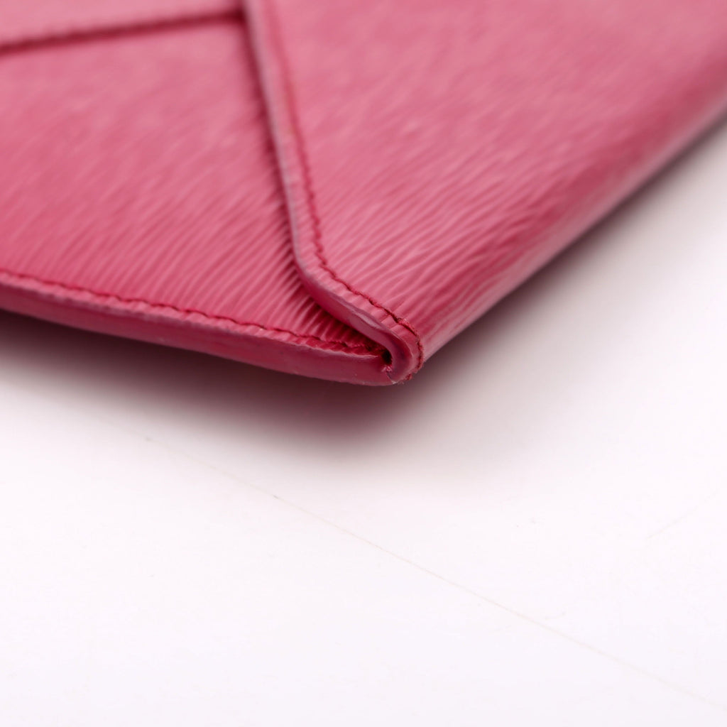 Vitello Move Envelope Wallet Pink